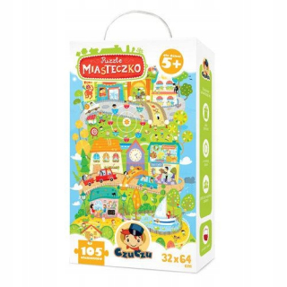 CzuCzu puzzle pre deti 5+ 105 dielikov CZUCZU Puzzle mesto Czuczu 5749109